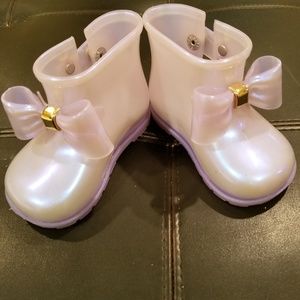Mini Melissa girls mini sugar rain boot